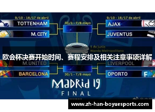 欧会杯决赛开始时间、赛程安排及相关注意事项详解