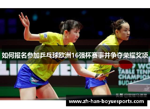 如何报名参加乒乓球欧洲16强杯赛事并争夺荣耀奖项